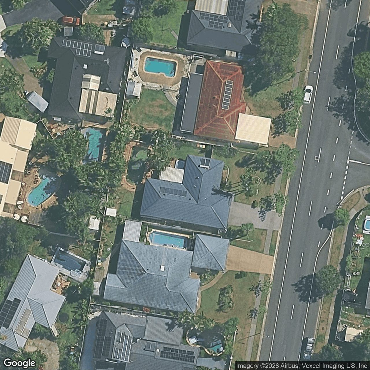 Aerial view of 84 Mattocks Road, Varsity Lakes QLD 4227