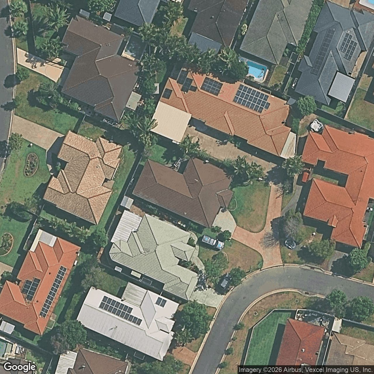 Aerial view of 17 Gymea Crescent, Varsity Lakes QLD 4227