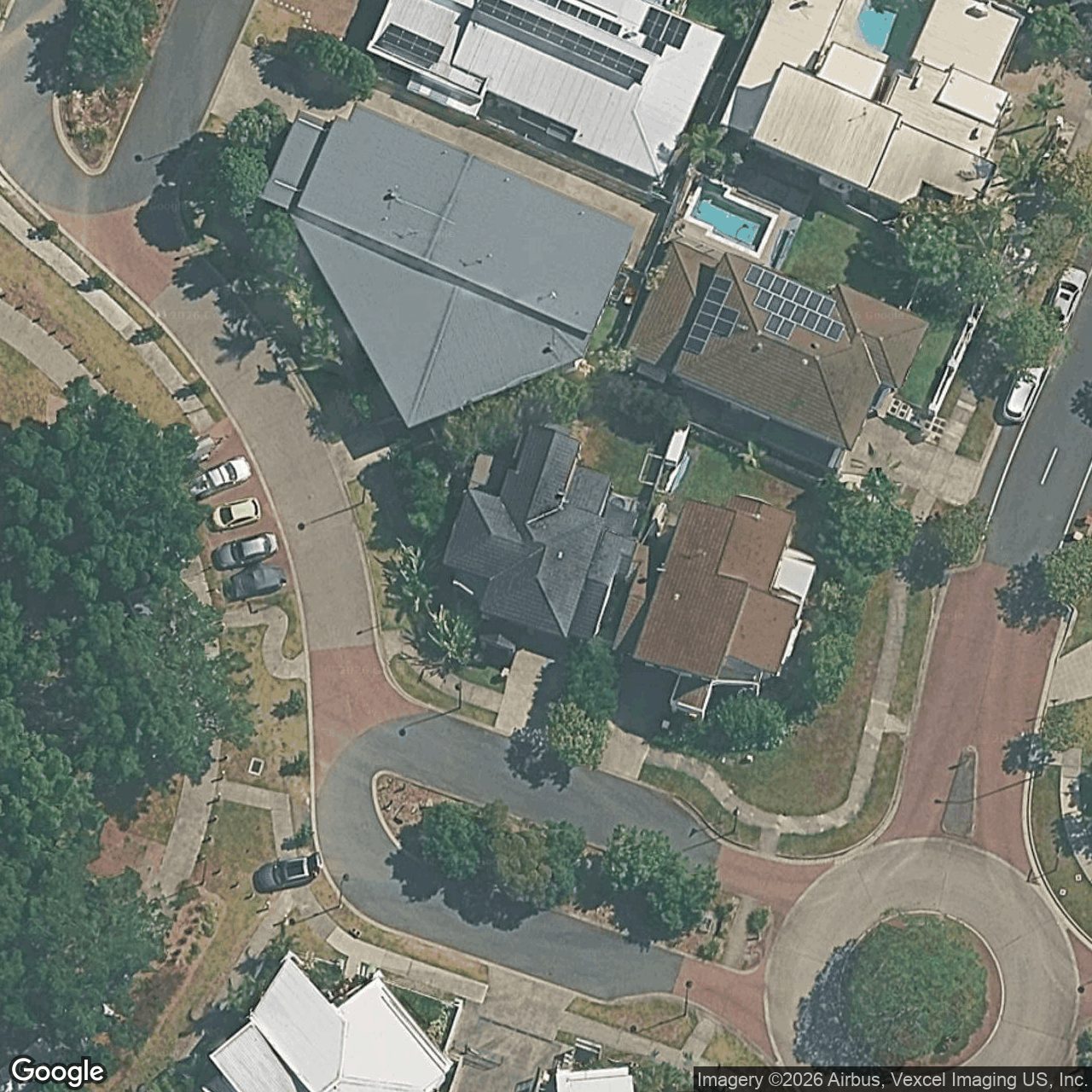 Aerial view of 1/4 Meridien Avenue
