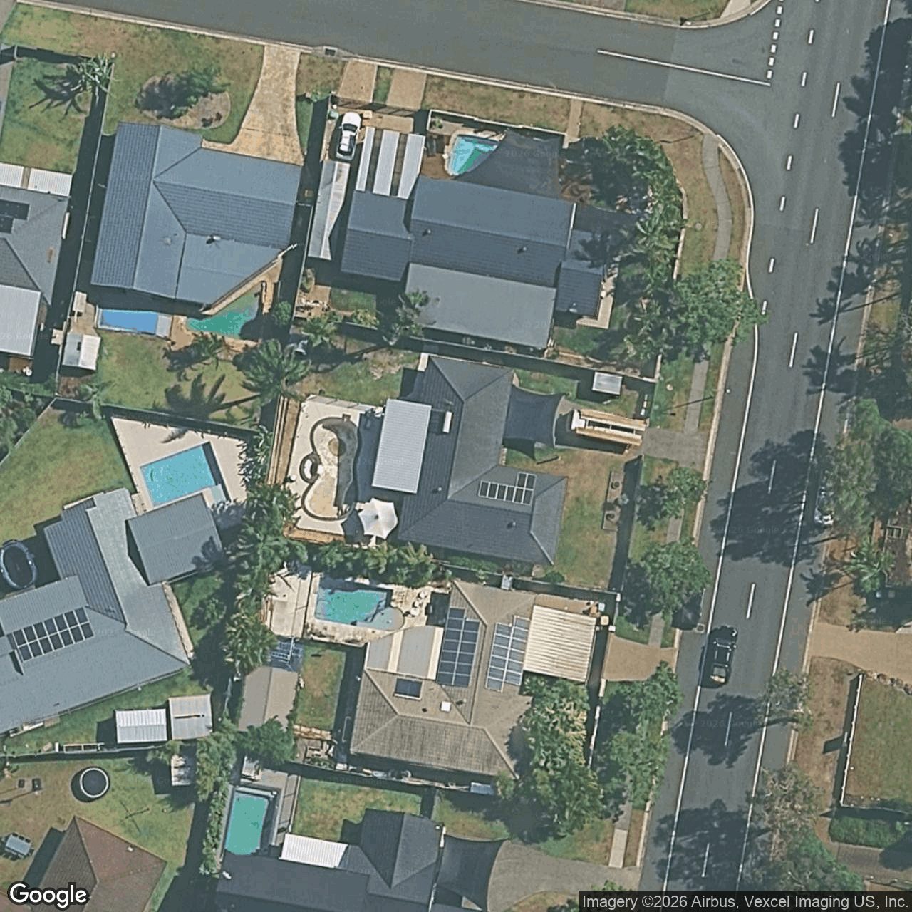 Aerial view of 98 Mattocks Road, Varsity Lakes QLD 4227