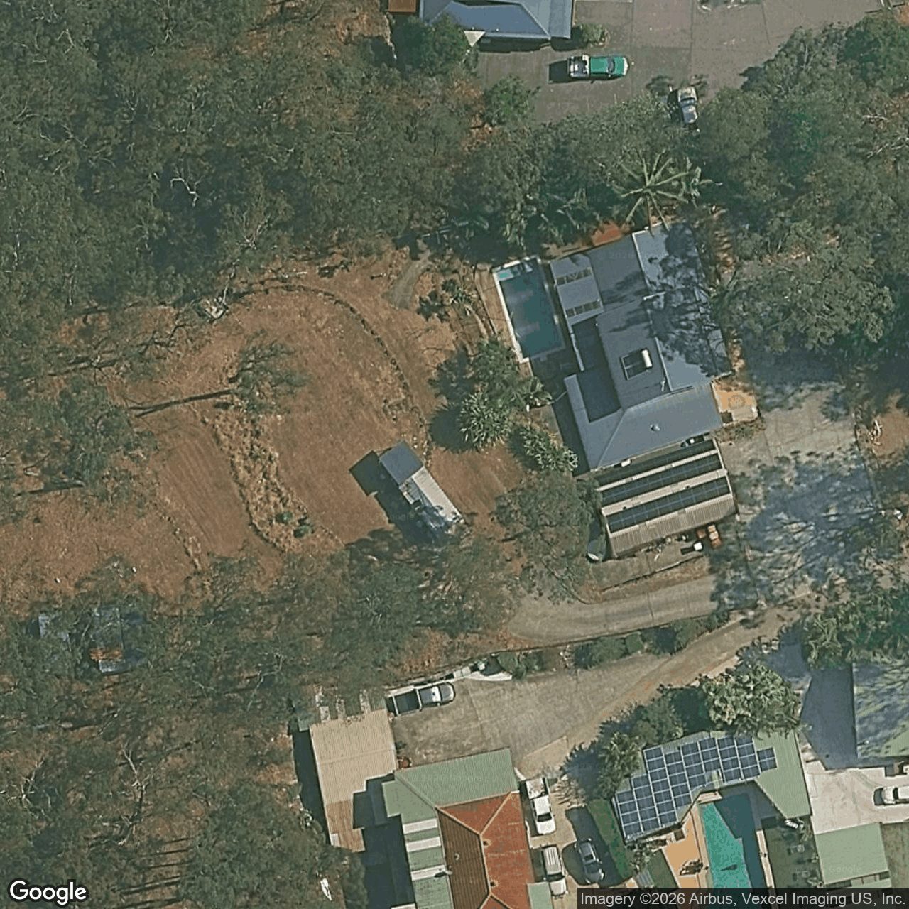 Aerial view of 27 Mudgeeraba Road, Worongary QLD 4213