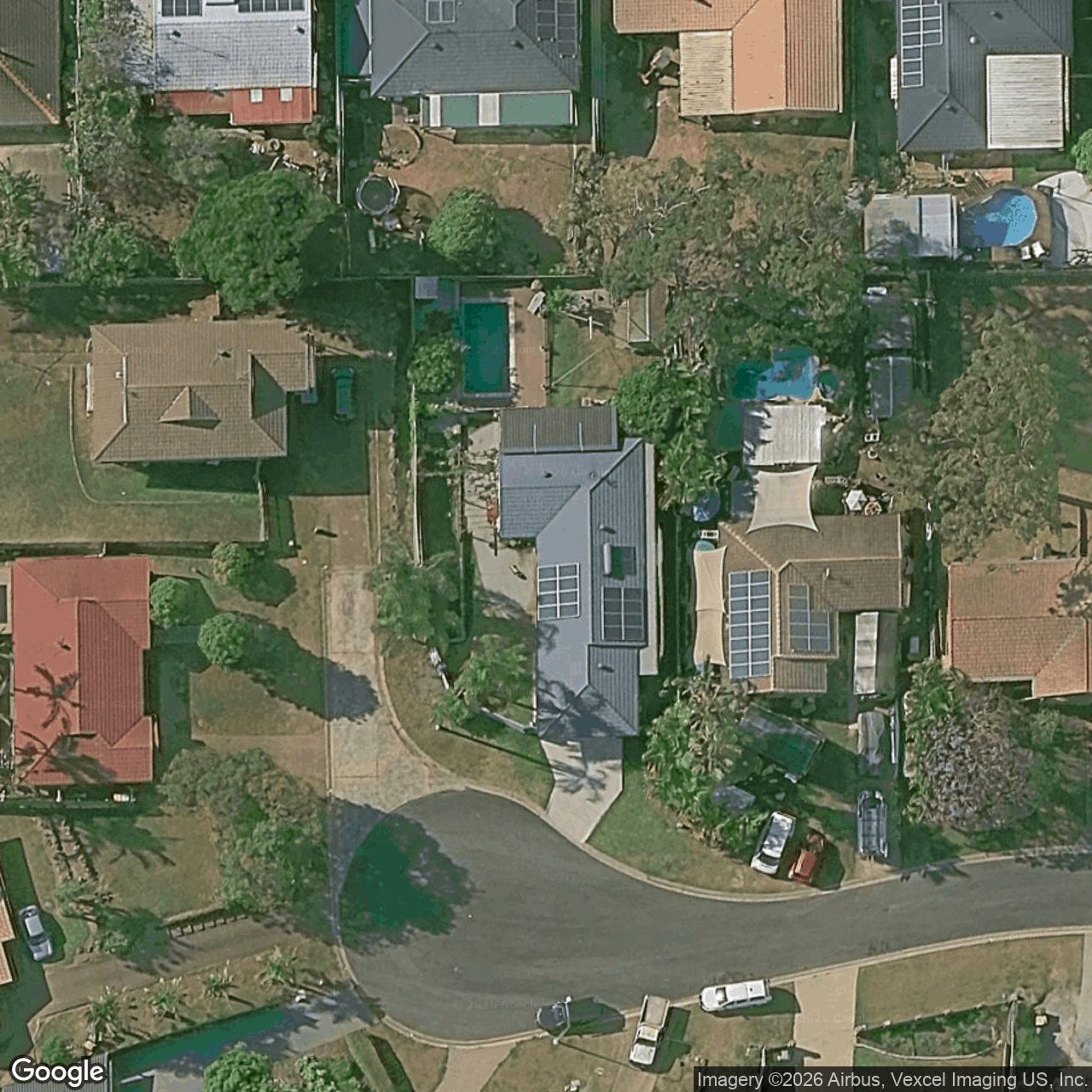 Aerial view of 9 Grissom Court, Worongary QLD 4213