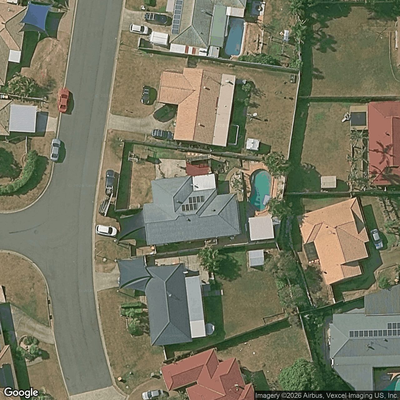 Aerial view of 8 Aurora Crescent, Worongary QLD 4213