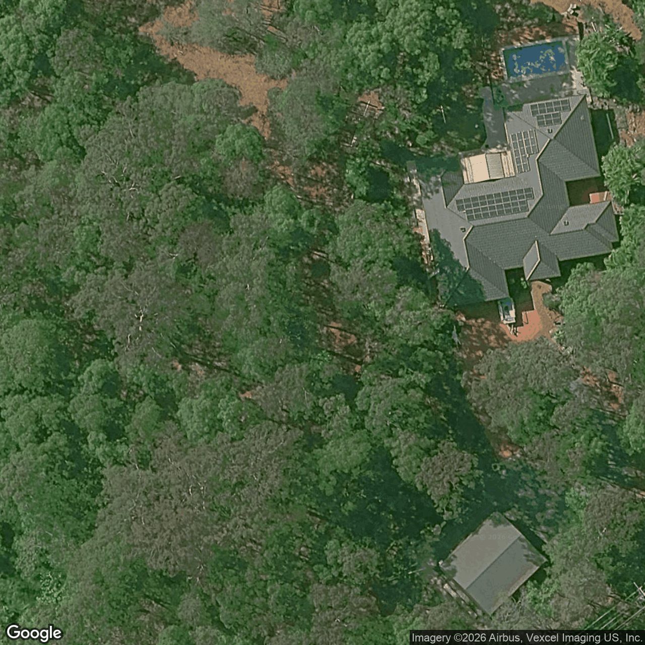 Aerial view of 312 San Fernando Drive, Worongary QLD 4213