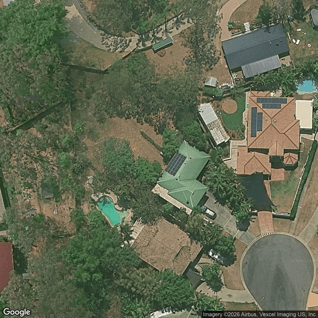 Aerial view of 12 Sevenoaks Court, Worongary QLD 4213