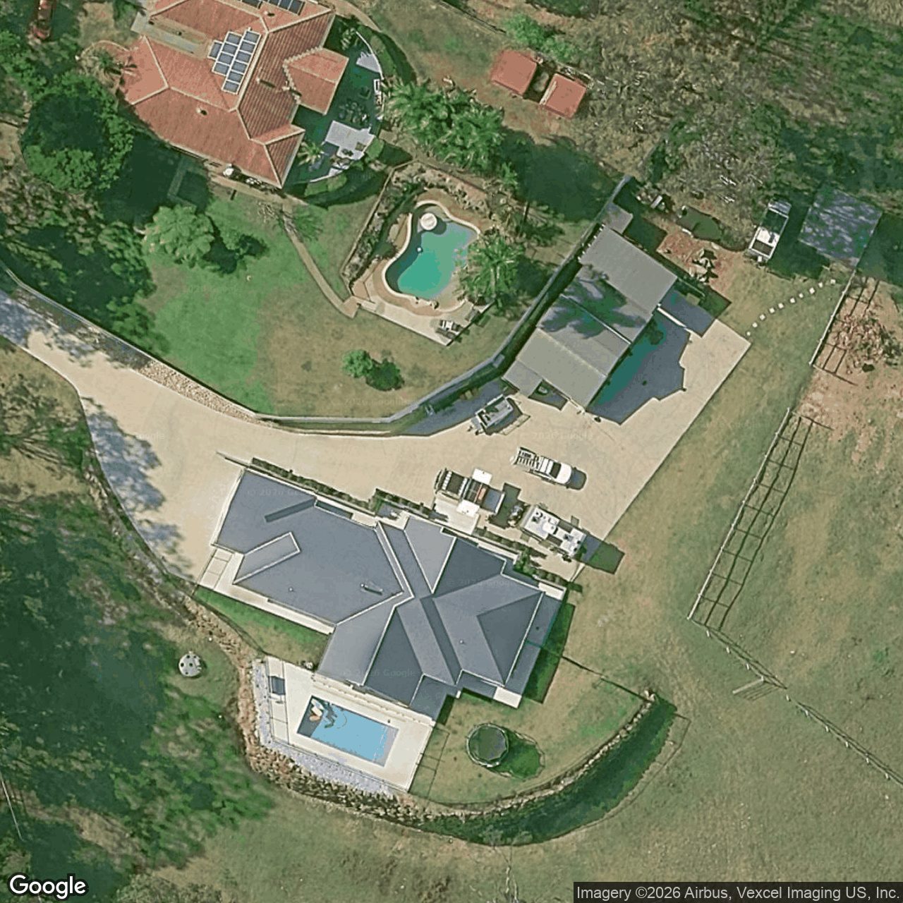 Aerial view of 208A San Fernando Drive, Worongary QLD 4213