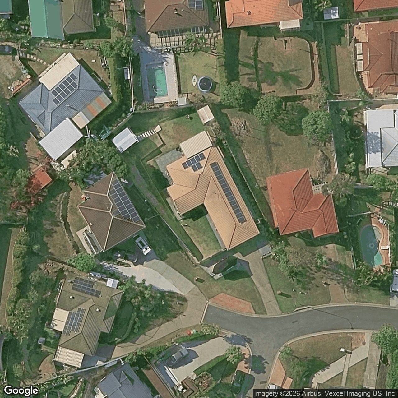 Aerial view of 5 Glenn Court, Worongary QLD 4213