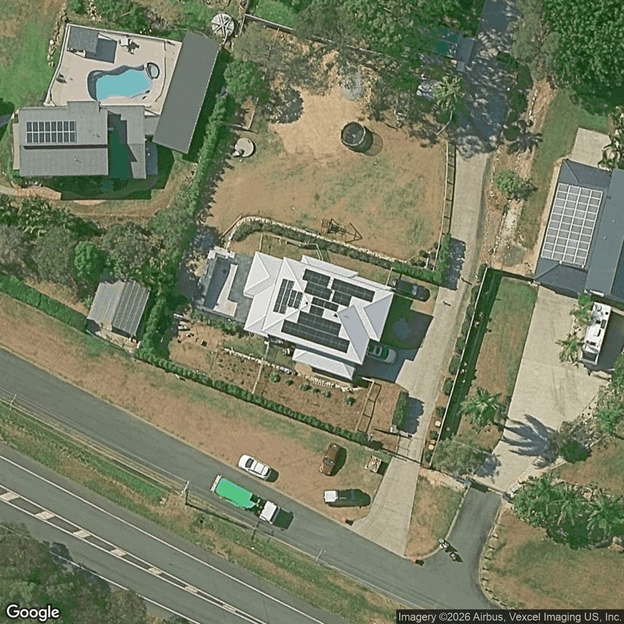 Aerial view of 256A Worongary Road, Worongary QLD 4213