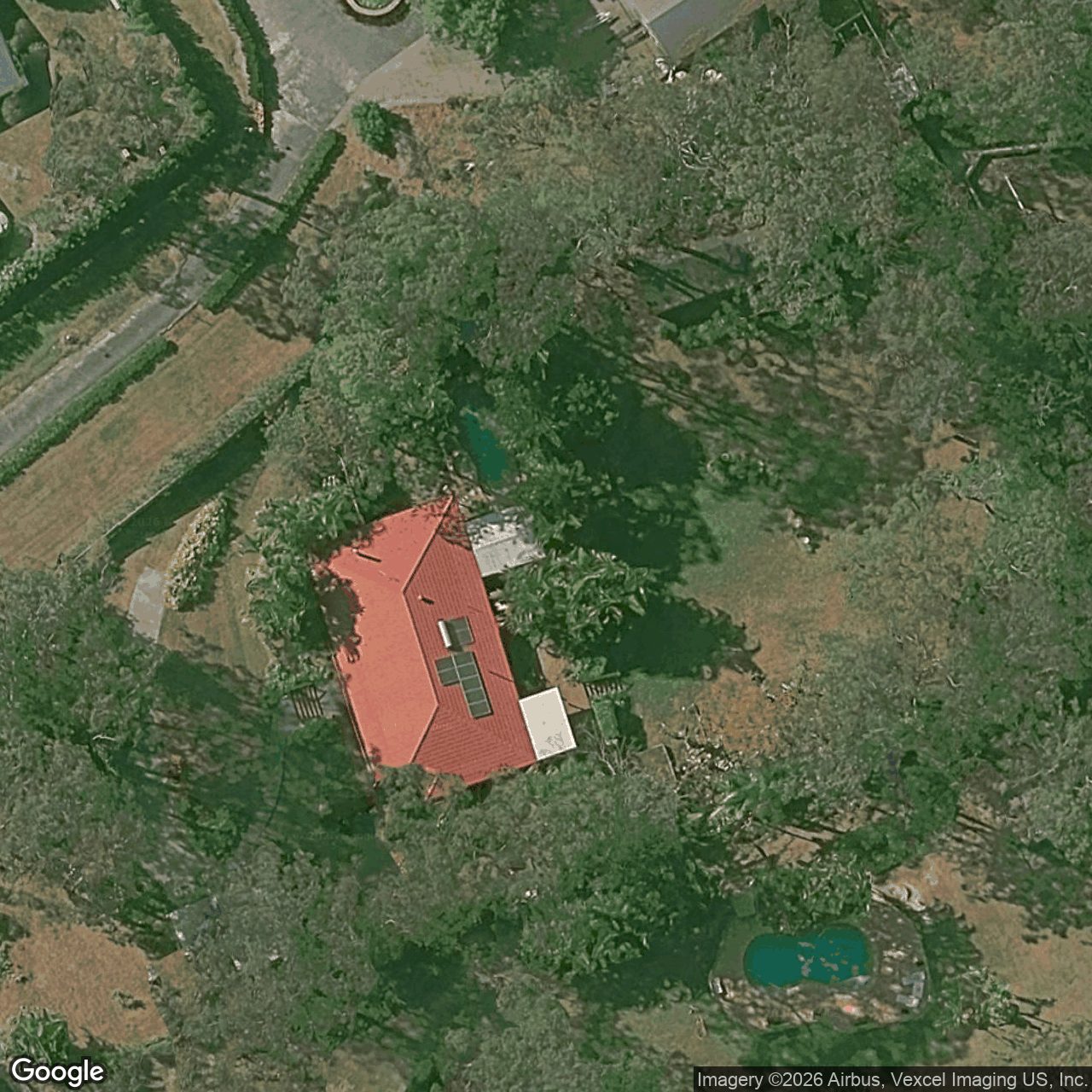 Aerial view of 318 Worongary Road, Worongary QLD 4213