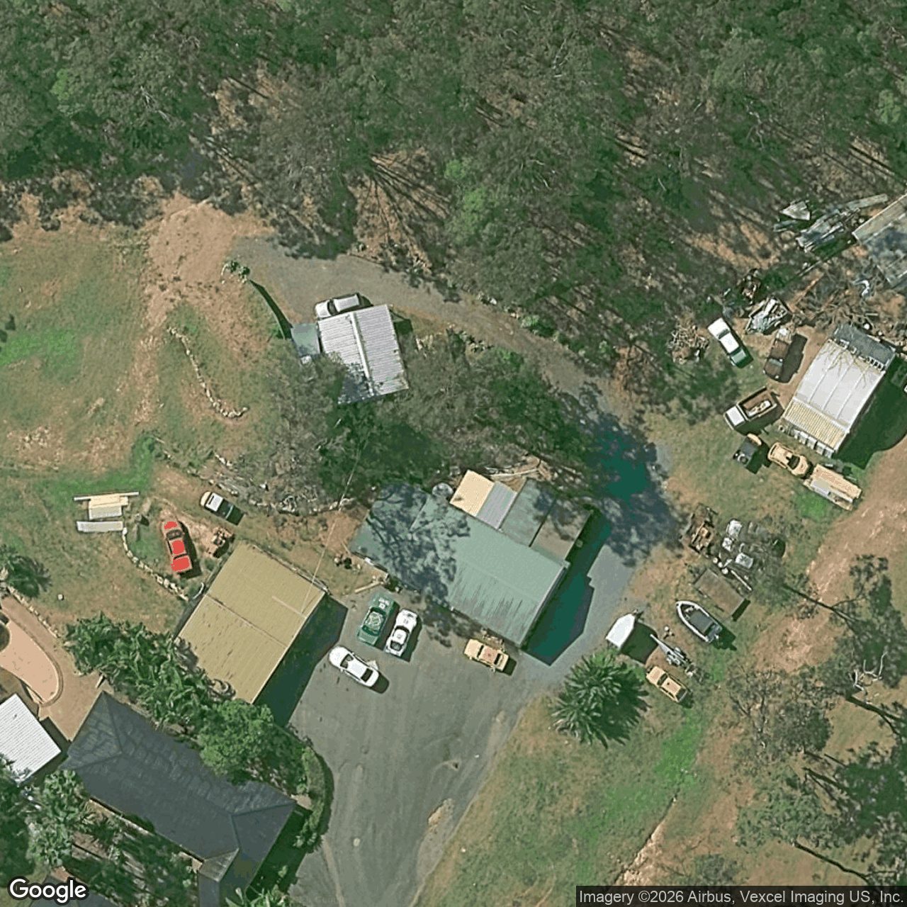 Aerial view of 470 Worongary Road, Worongary QLD 4213