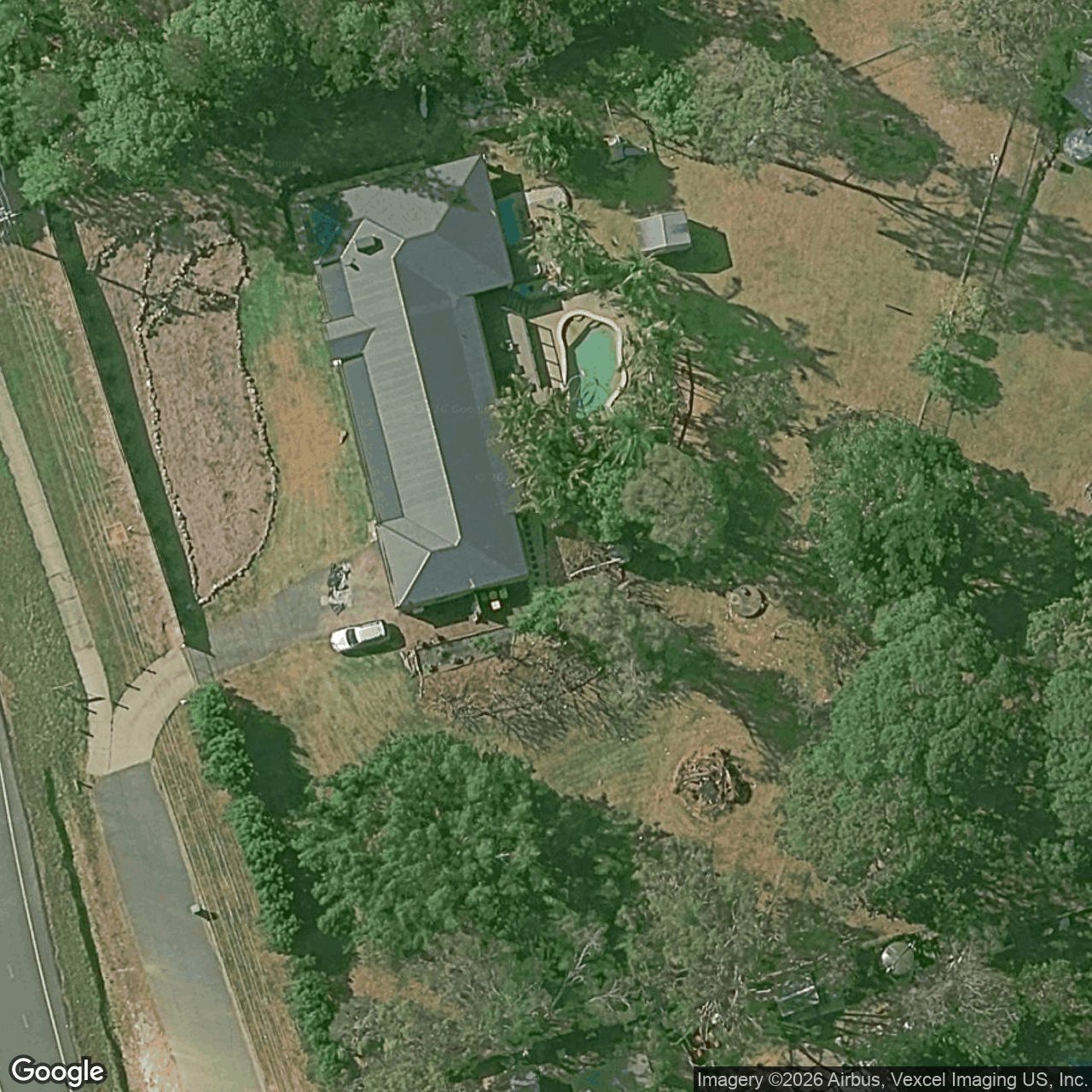 Aerial view of 296 Worongary Road, Worongary QLD 4213