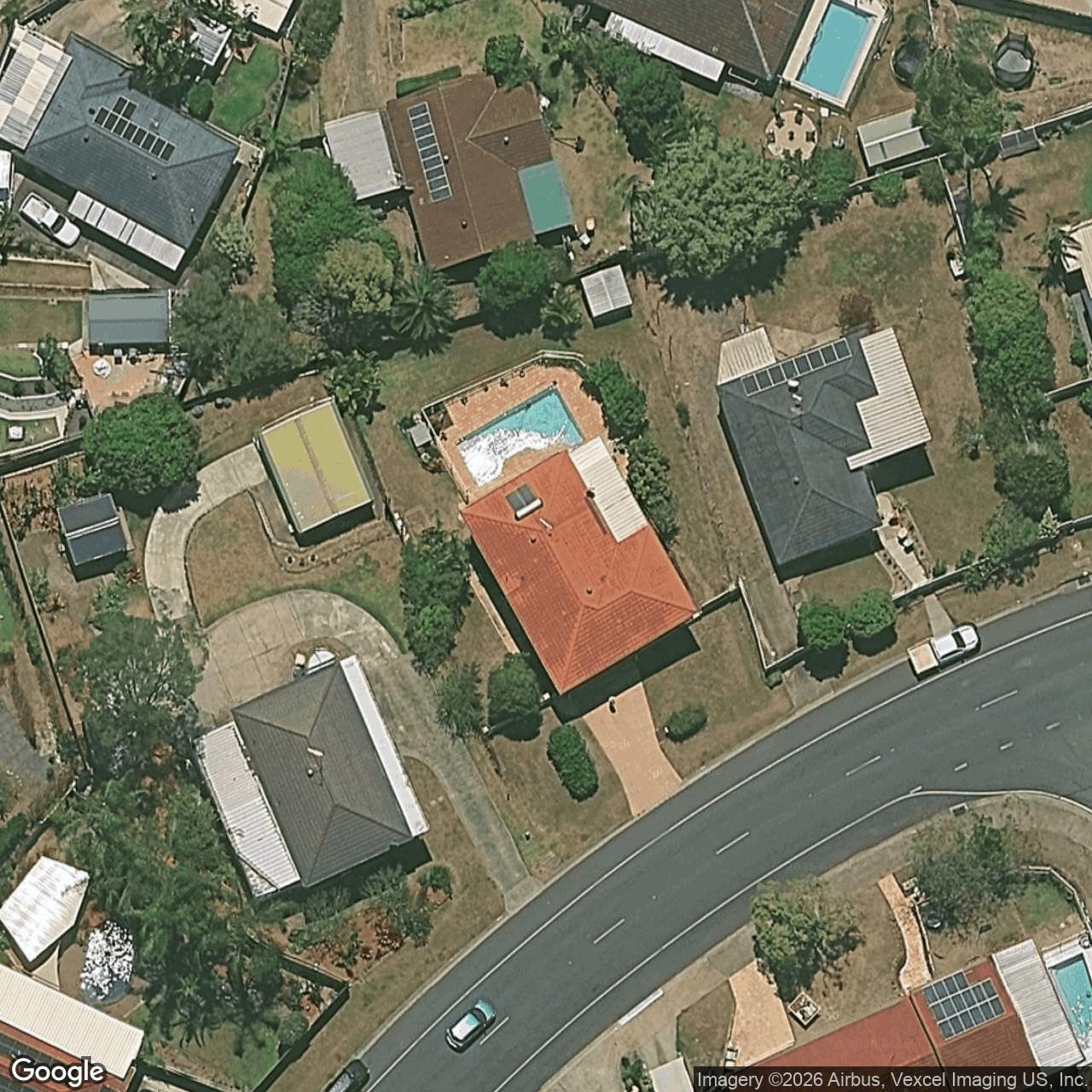 Aerial view of 13 Explorers Way, Worongary QLD 4213