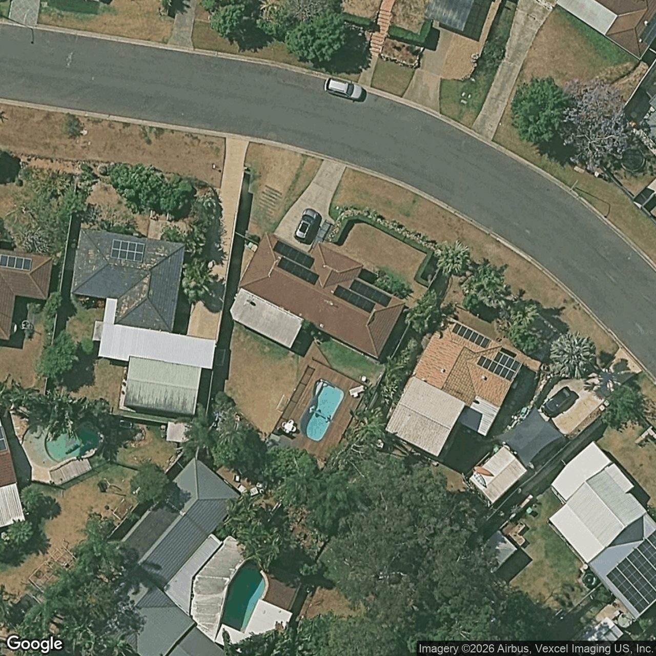 Aerial view of 8 Lexington Drive, Worongary QLD 4213