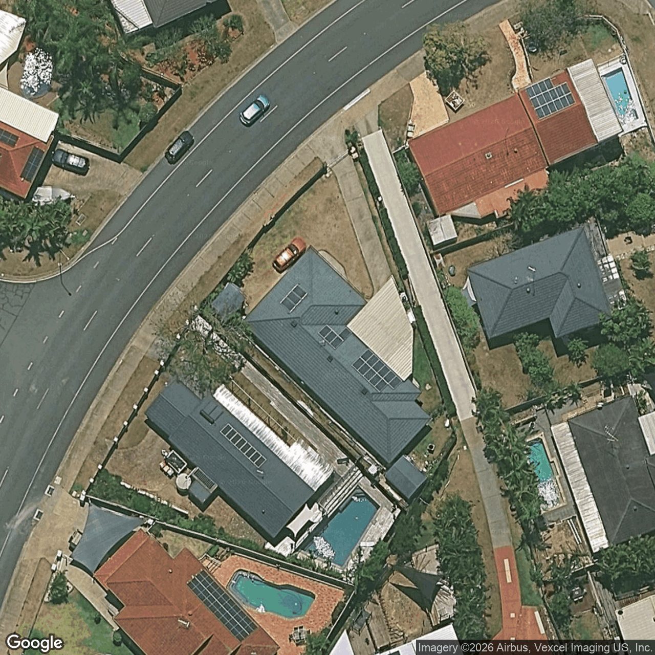 Aerial view of 14 Explorers Way, Worongary QLD 4213