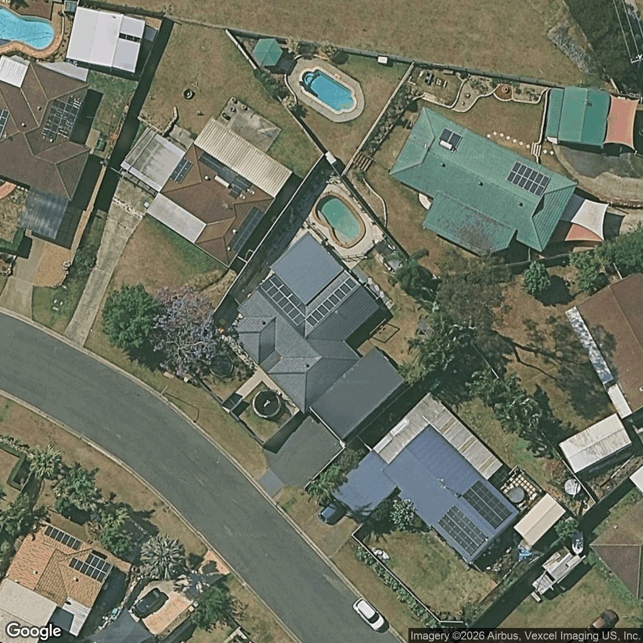 Aerial view of 5 Lexington Drive, Worongary QLD 4213