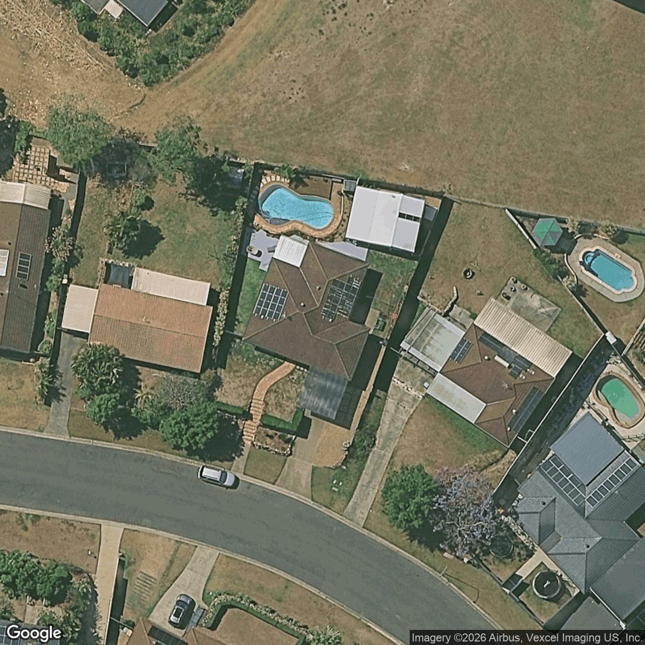 Aerial view of 9 Lexington Drive, Worongary QLD 4213