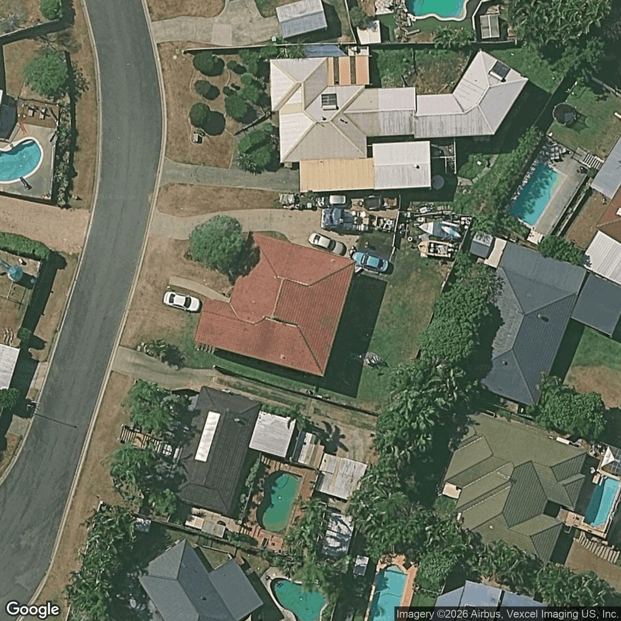 Aerial view of 12 Newhaven Crescent, Worongary QLD 4213