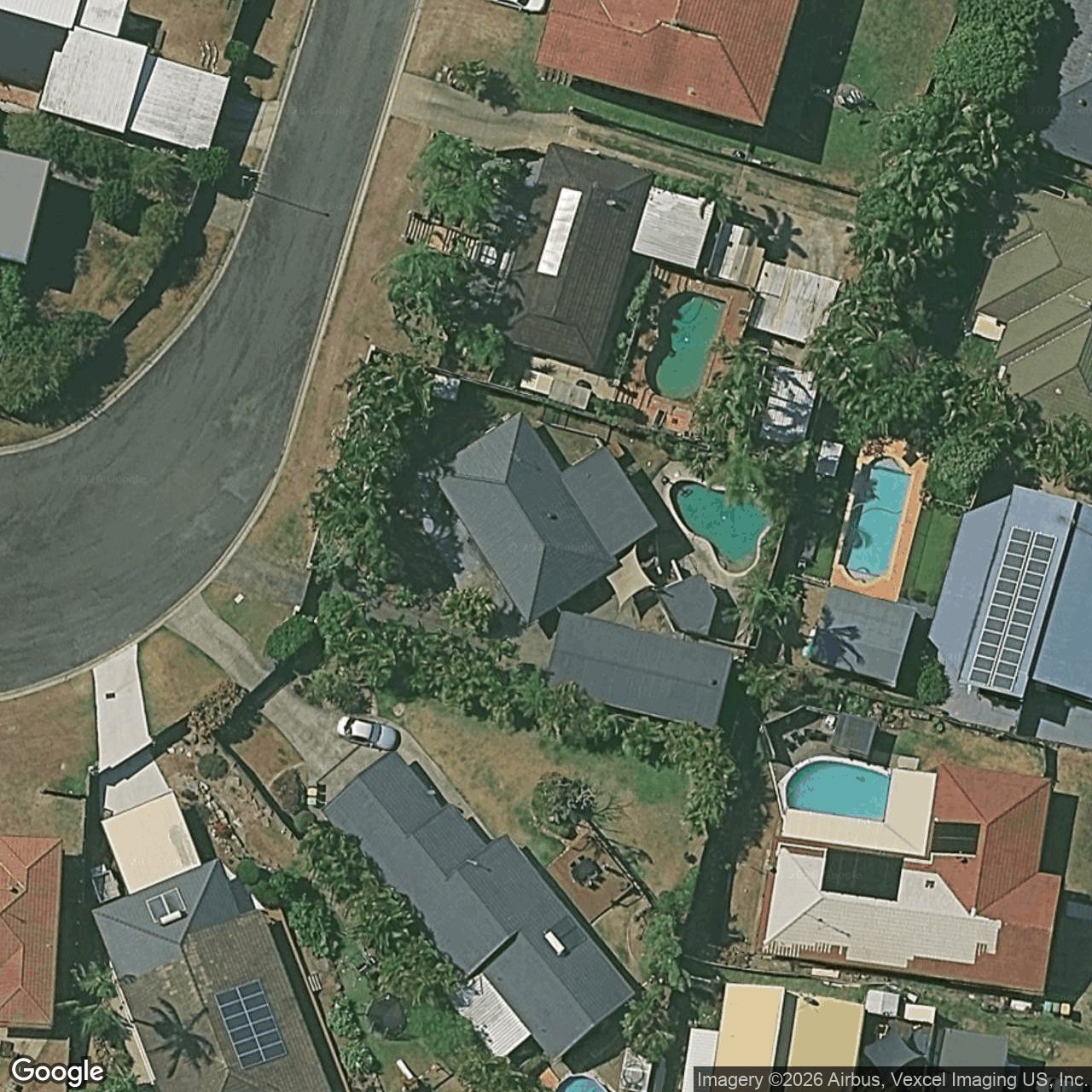 Aerial view of 16 Newhaven Crescent, Worongary QLD 4213