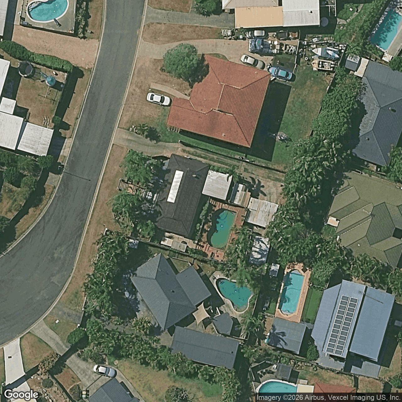 Aerial view of 14 Newhaven Crescent, Worongary QLD 4213